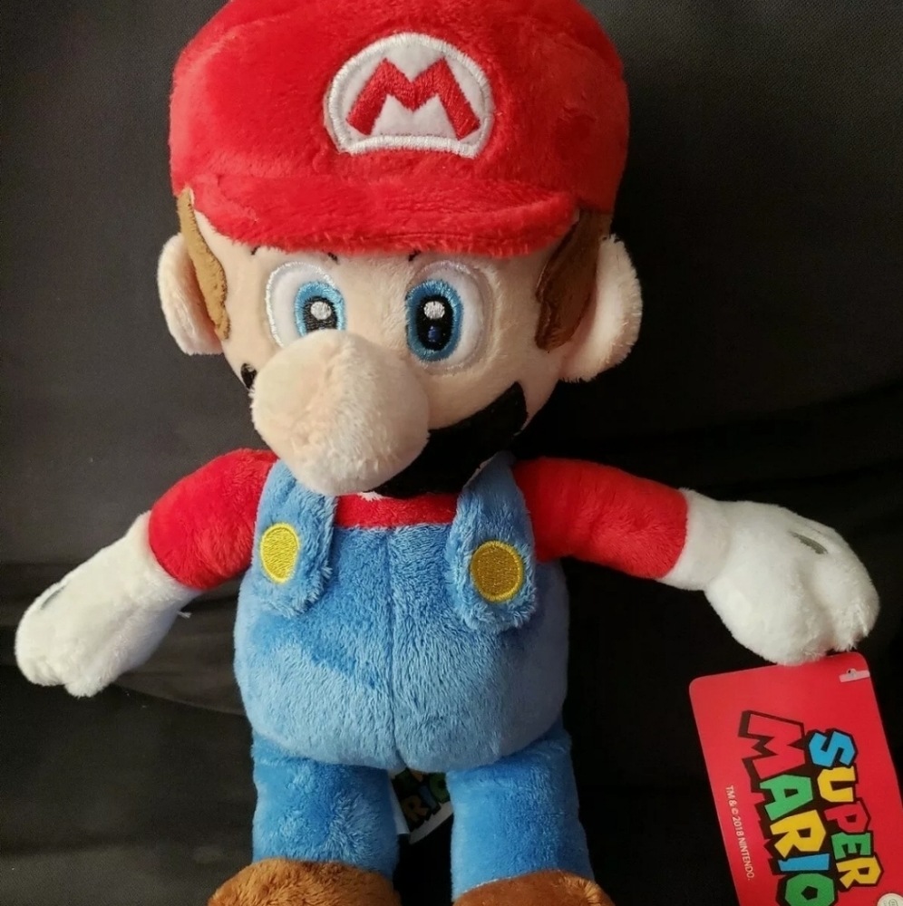 NWT Super Mario Nintendo Mario 11" Plush